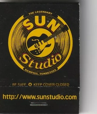 Vintage Matches From Sun Studios Memphis Tennessee NEW. ***Free Shipping*** • $21.50