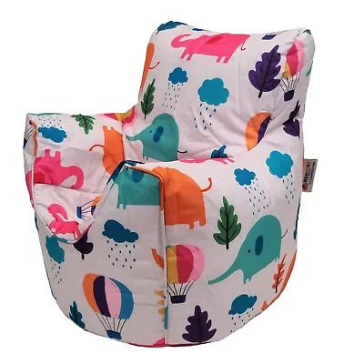 BeanBag Kids Chair Gaming Chair Bean Bag Indoor & Outdoor Garden Big Printed • £23.95