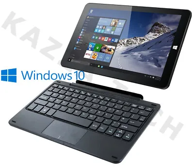 Linx 1020 Intel Quad Core 32GB 2GB Windows 10 10.1  Tablet Keyboard Dock Bundle • £164.99