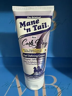 Mane 'n Tail Hair Curls Day Curl Defining Cream Vitamin E And BS 6.5oz • $18.99