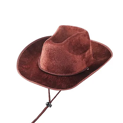 Western Cowboy Hat Baby Cowgirl Hats Suede Kids Hat For Boys Girls Children • $11.99
