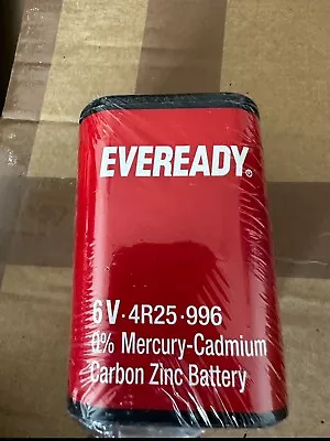 Eveready Torch Lantern Battery 6 Volt 6v Pj996 4r25r 908 996 430 Batteries • £6