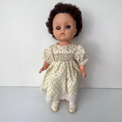 Vintage 1950s/60s Roddy Vinyl Fashion Doll 40cm White Dress Shoes Tights • $48.50