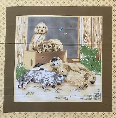 Puppy Labrador Cushion Panel • £3.50