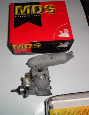 Vintage MDS 38 FS Pro Model Airplane RC Engine Complet Spins OK Good Compression • $57.95