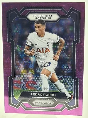 Pedro Porro 2023-24 Panini Prizm EPL Breakaway Purple 05/25 Tottenham Hotspurs • $44