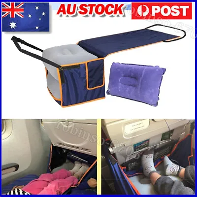 $50.63 • Buy Kids Airplane Footrest Hammock Travel Bed Toddlers Travel Accessories New