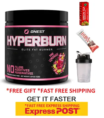 Onest Hyperburn 30 Serve | Stim Fat Burner | Weighrt Loss Oxyshred | Hyper Burn. • $74.99