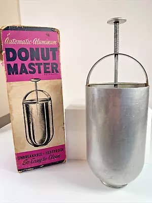 Vintage 1950's Aluminum Donut Master D R M Corporation Manitowoc WI Model • $26