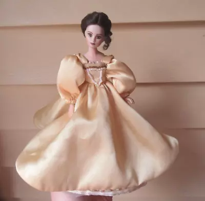 Marie Osmond The King And I On Broadway ANNA Porcelain 8  Doll & Stand • $12