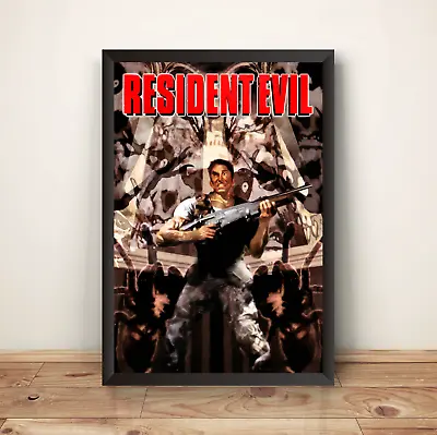 Resident Evil Title Premium Poster (Vectorized) • $29.99