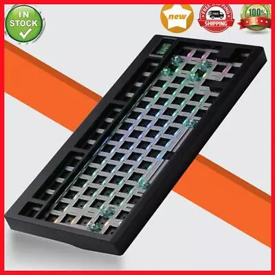 GMK81 RGB Mechanical Keyboard Kit Wired Keyboard 81 Keys Keyboard (Black) • $109.10
