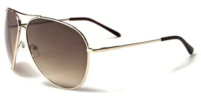 $9.98 • Buy Mens Aviator Sunglasses Curved Frame 80's Vintage Style Classic Pilot Casual 