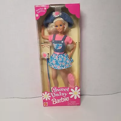 Vintage Military Exclusive Sweet Daisy Barbie Special Edition Original Box 1996 • $11.53