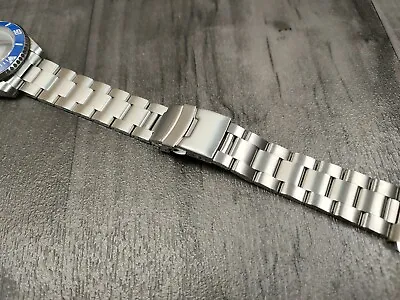 £17 • Buy 22mm Oyster Stainless Steel Bracelet Watch Strap For CASIO DURO MDV-106-1A