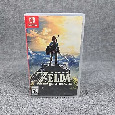 The Legend Of Zelda Breath Of The Wild Nintendo Switch Game • $31.99