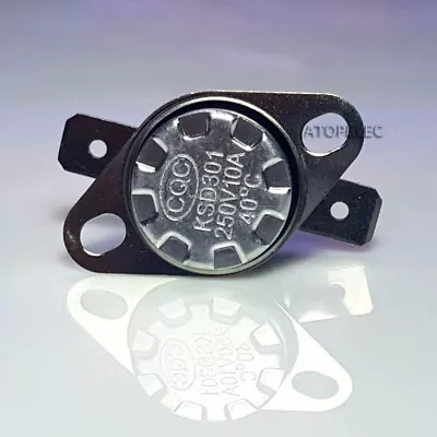 £2.22 • Buy 1-10pcs KSD301 10A NO/NC Thermostat Temperature Thermal Control Switch 20-180°C