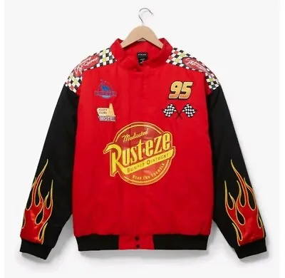 BOXLUNCH Lightning McQueen Racing Jacket Size M Disney/Pixar • $250.10