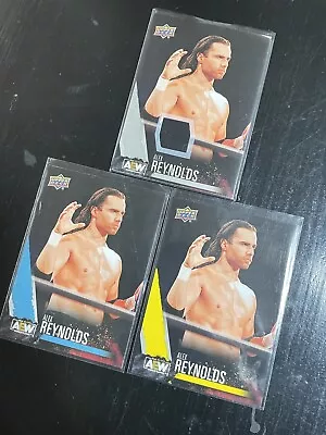 AEW 2021 UPPER DECK First Edition *LOT* Alex Reynolds *1 RELIC CARD INCLUDED* • $25