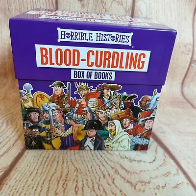 Horrible Histories Books Blood Curdling Collection 20 Books Box Gift Set  • £34.99