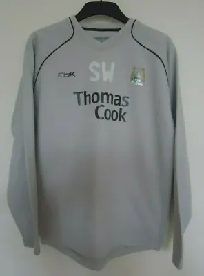 Manchester City Vintage Player Spec/staff Training Top By Reebok  • £39.99