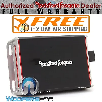 Free 1-2 Day Air Rockford Fosgate Pbr400x4d 4-channel Motorcycle Amplifier New • $279.99
