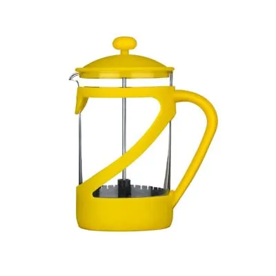 Kenya 6 Cup Cafetiere Bright Colour Plastic Heat Resistant Glass Home Office New • £11.60