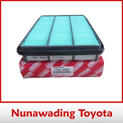 Genuine Toyota LandCruiser Prado 3.0 Turbo Diesel 1KDFTV Air Filter 2006 - 2015 • $50.52