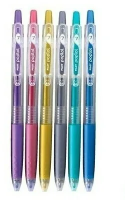Pilot  Pop'LoL Gel Pen  0.7 Mm Roller Ball Pen Many Colour Retractable Pen • £2.49