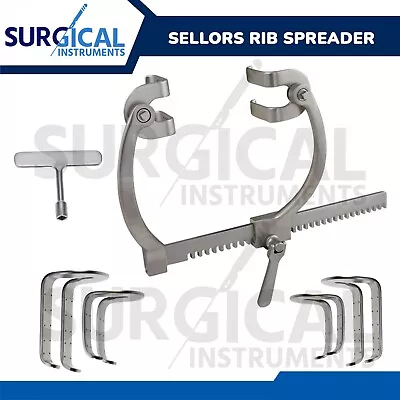 Sellors Rib Spreader Surgical Medical Cardio Instruments Stainless German Grade • $136.49