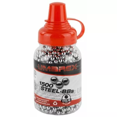 Umarex Precision Steel BBs For Airguns .177 Caliber 1500 Per Bottle - 2252549 • $14.44