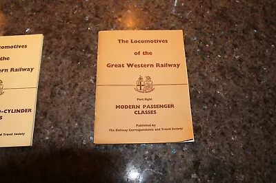 £6 • Buy Locomotives Of The Great Western Railway:Pt.8 Modern Passenger Classes