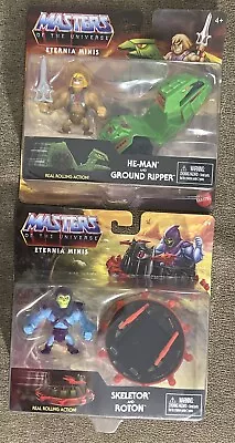 2020 Masters Of The Universe Eternia Minis He-Man/Ripper & Skeletor/Roton • $23.99