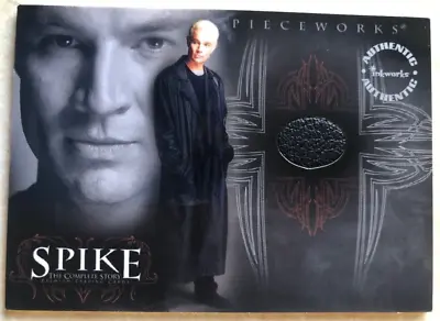 Spike: The Complete Story James Marsters Leather Coat Costume Wardrobe Card PW-2 • $59.95