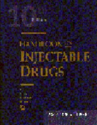 Handbook On Injectable Drugs By Trissel Lawrence A. • $12.66