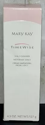 Mary Kay TimeWise 3 In 1 Cleanser ~ Normal To Dry Skin 4.5 Oz NEW ~ 869400 • $14.96