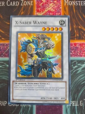 Yu-Gi-Oh! TCG X-Saber Wayne 5DS3-EN042 Super Rare 1st Edition Lightly Played • $4.50