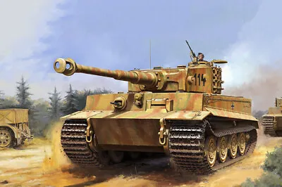 Trumpeter 1/16 Tiger I (Late Production) Kit #945 • $349.99