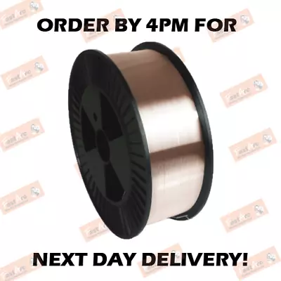 0.8mm Mild Steel Mig Welding Wire 15kg Copper Coated A18 Precision Layer Wound • £34.99