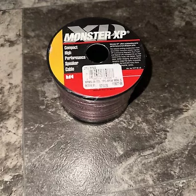 Monster Cable Xpms-30 Xp Clear Jacket 30 Foot Speaker Wire Piece New Sealed • $22.43