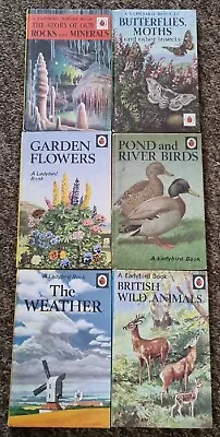 6 Vintage Ladybird Books Nature Series 536  Matt Books Good Condition A7 • £29.95