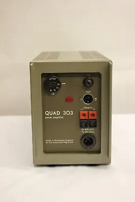 Quad 303 Power Amplifier Vintage Amp No Power Cable • $497.33