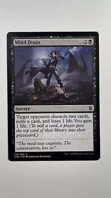 MTG Zendikar Rising Mind Drain 114/280 Magic The Gathering • $1.20