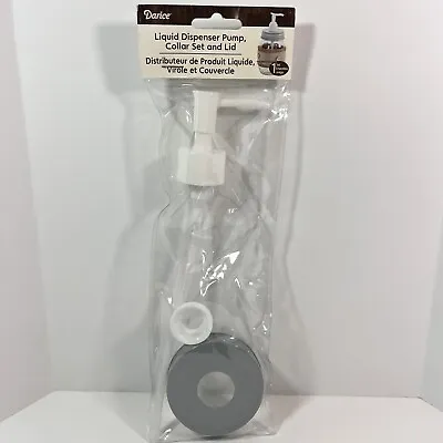 Darice M4430 Liquid Dispenser Pump And Collar For Mason Jars New In Package • $5.99