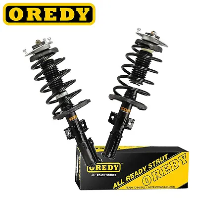 $155.42 • Buy Pair Front Left & Right Complete Struts For 1999 2000 - 2009 Volvo S60 S80 V70