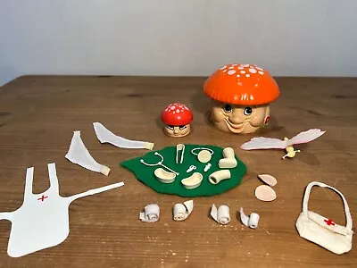 Vintage 1980's Hornby Flower Fairies Fairy Healing Mushrooms Playset • £70