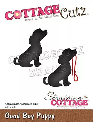 New Scrapping Cottage Cutz  Metal Cutting  Die Good Dog Puppy • £10