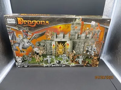 Mega Bloks Dragons Sorcerer's Lair 9886 Sealed 2002 • $9.85