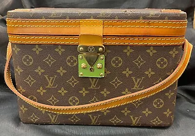 1980s Louis Vuitton LV Vanity Train Case Bag • $364.98