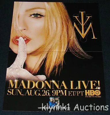 Madonna Poster Centerfold From Teen Magazine 3440A   • $4.70